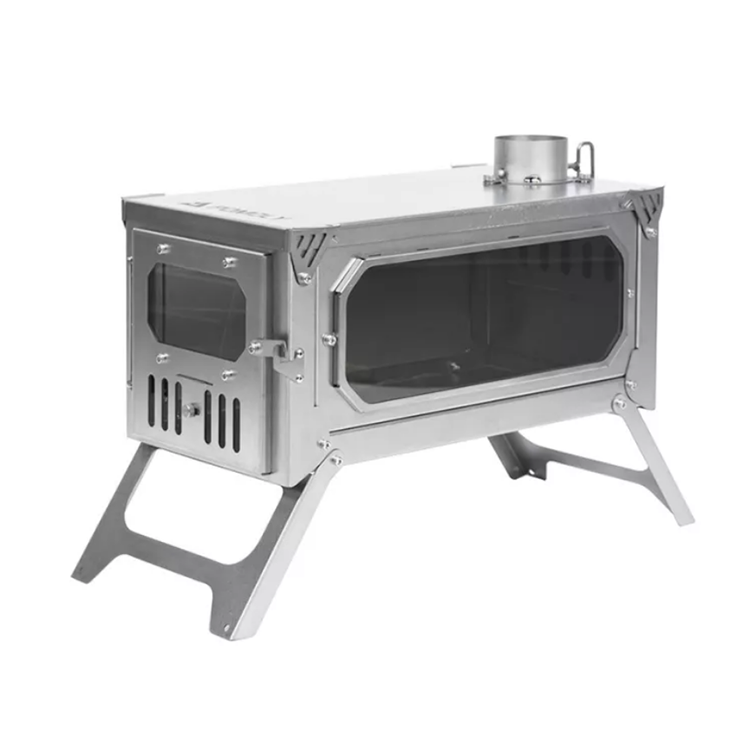 POMOLY T-BRICK Titanium Wood Stove