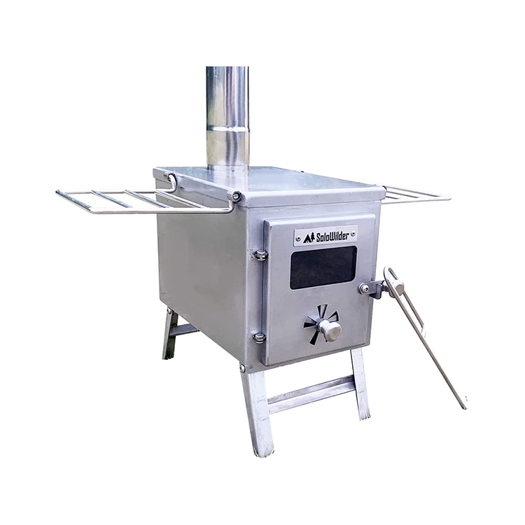 SoloWilder 304 Stainless Steel Hot Tent Stove