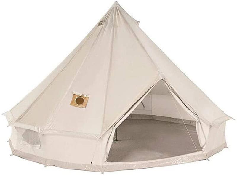 Danchel Cotton Bell Tent with Two Stove Jacks 20220527