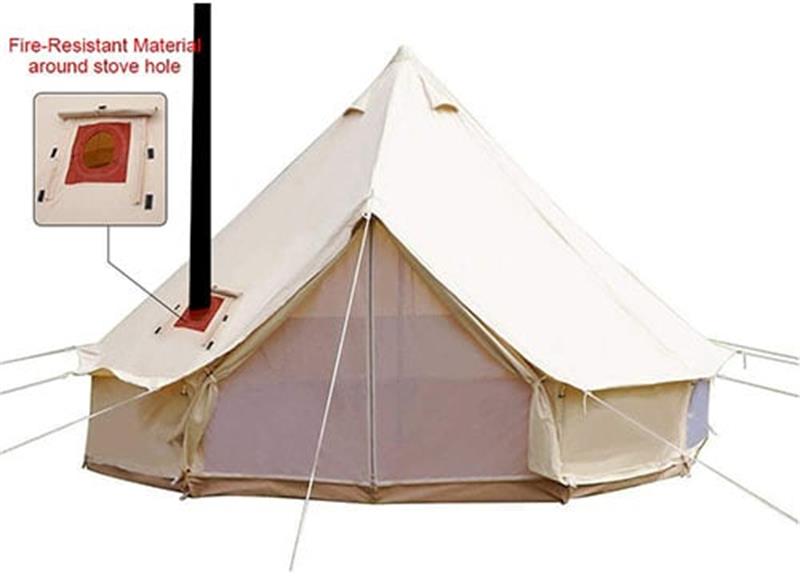 PlayDo Cotton Canvas Bell Tent 20220527