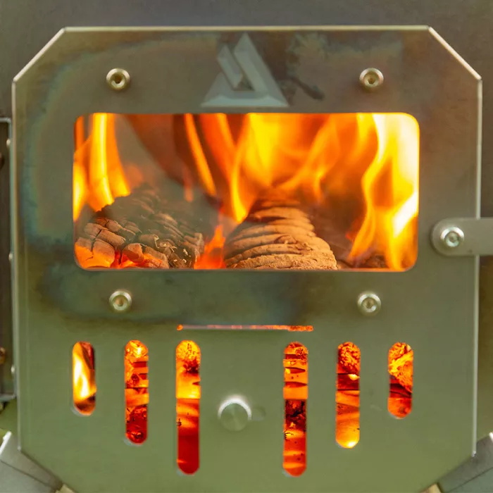 Camping wood stove