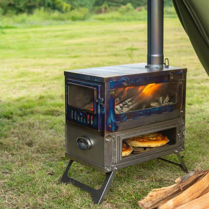 Camping wood stove